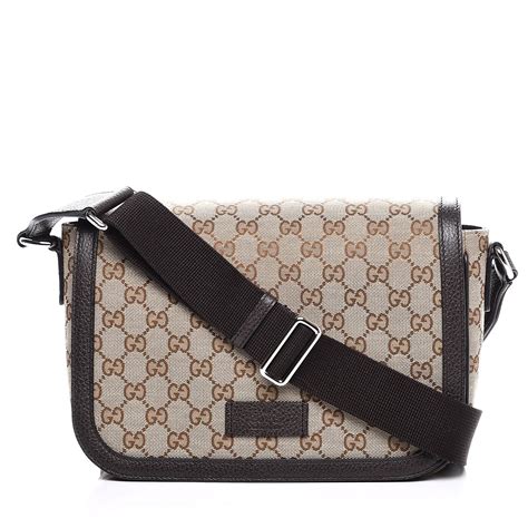 gucci monogram messenger bag.